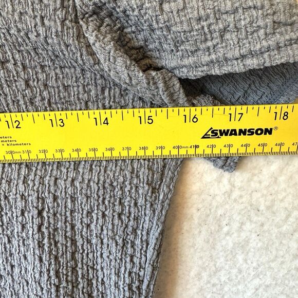 Madewell Shirt Size Large Popcorn Top Teapot Blue Short‎ Sleeve - Picture 9 of 9